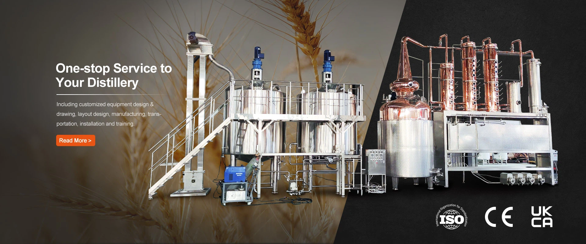 one stop services to your distillery